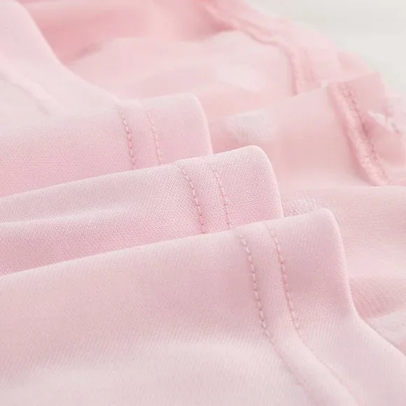 Tank Top Pink Ruffle Swiss Dot 2XL 18 - Picture 10 of 10